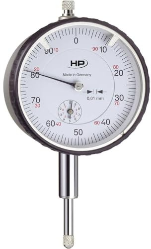 Helios de Preisser 0701103 Reloj comparador con diámetro de 58 mm, 10 mm