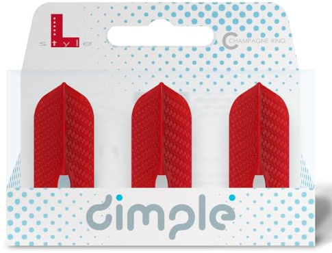 L-stil (El stil) flight El dimple Slim Red flf1633