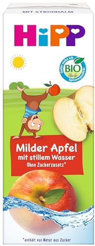 HiPP Bio-Apfelsaft mit stillem Wasser, 15er Pack (15 x 200 ml)