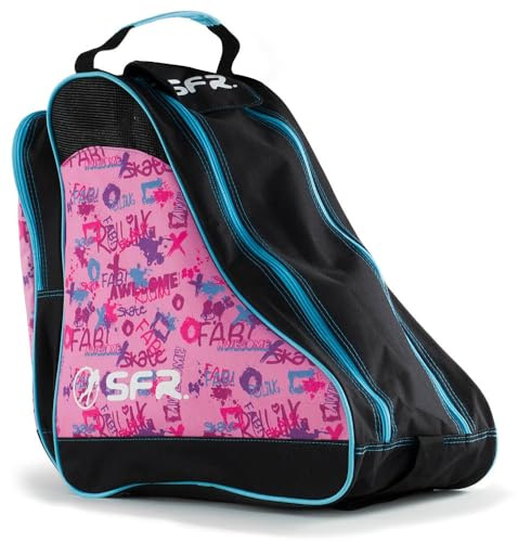SFR Designer Ice/Roller Skate Carry Bag - Pink Graffiti