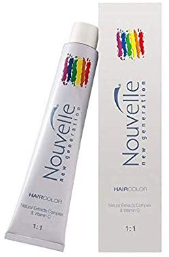 NOUVELLE NEW GENERATION| Crema Colorante per Capelli con Complesso di estratti Naturali e Vitamina C | 6.20 Biondo Scuro Viola 100 Ml
