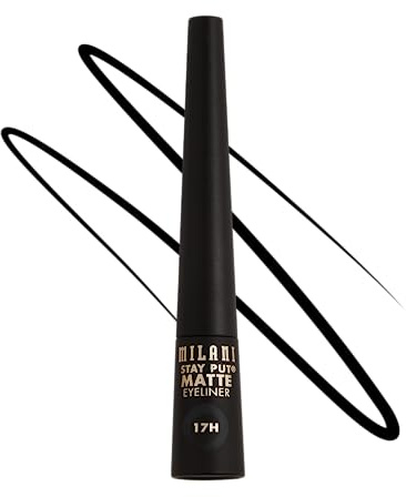 Milani Stay Put Matte Liquid Liner, 01 Black Matte