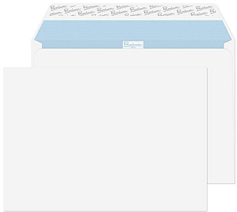 Blake Premium Office 36215 Briefumschläge Haftklebung Ultra Weiß C4 229 x 324 mm - 120g/m² | 250 Stück