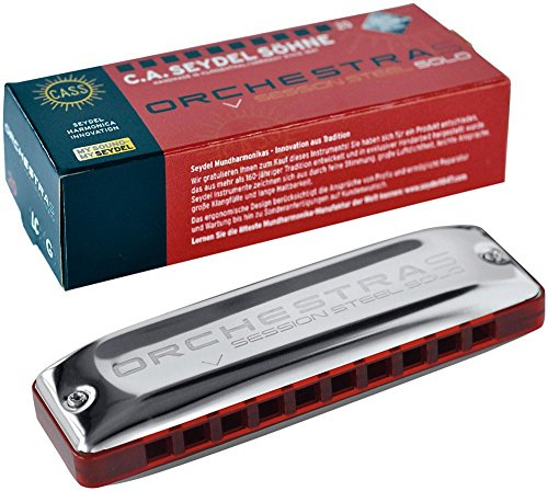Seydel Orchestra S Session Steel Mundharmonika Tonart G (10330G)