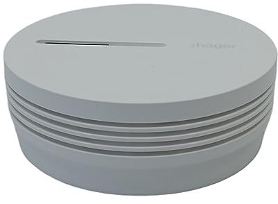Hager Détecteur de fumée Blanc TG600AL