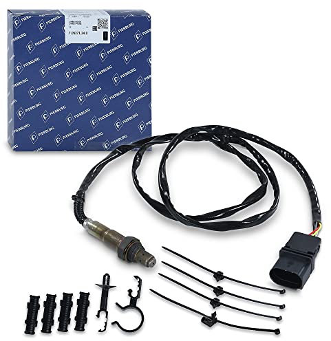 PIERBURG Lambdasonde Oxygen O2 Sensor Regelsonde Beheizt für VW Golf IV Schrägheck (1J1) 1500mm 7.05271.24.0