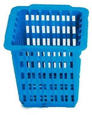 Lacor 69215 Petit Panier à Couverts 12,5 X 12,5, Bleu