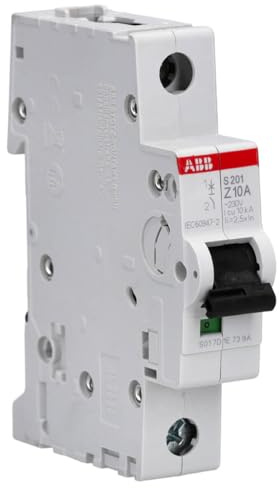 ABB S201-Z10 Sicherungsautomat - S200-1P - 10 A - Z(AC) 6 kA 2CDS251001R0428