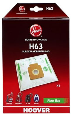 Hoover H63 Bolsa Pure Hepa, 1.7 Litros,