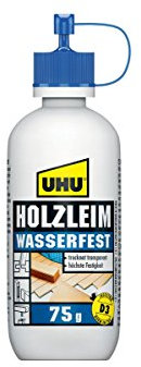 UHU 48510 – Cola para madera resistente al agua, 75 g