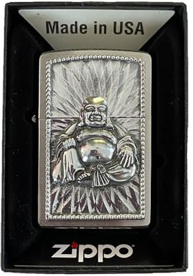 Zippo 2002068 Feuerzeug 200 Buddha with 108 Pearls