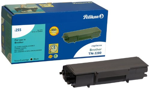 Pelikan-toner ersätter Brother TN-3280 (passar skrivare Brother HL-5340/5350/5370)