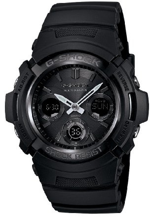 Casio G-Shock AWGM100B-1A | Analog-Digital Solar Watch | Multi-Band 6 Radio-Controlled | 200M Water Resistant | Shock Resistant
