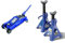 Michelin 92417/009557 2 Chandelles à Crémaillère 2 T et Michelin Cric Hydraulique Rouleur 2 T