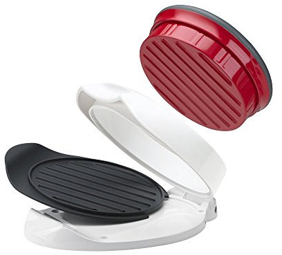Zyliss E960002 Burgerpresse, Rundpresse für Fleischburger Vegane Burger Grillen Burger Wurstfleisch, 5 Jahre Garantie