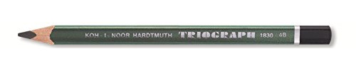 KOH-I-NOOR Bleistifte Härte 4B Jumbo-Dreikant-Bleistift, 6 Stück