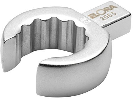 Elora Einsteck-Ringschlüssel, offen, Aufnahme 9 x 12 mm, 1 Stück, 2063-13