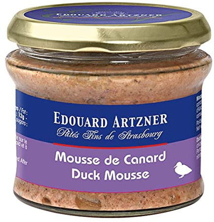 Edouard Artzner Entenmousse Terrine mit Kirschwasser - Feine Delikatesse aus dem Elsass