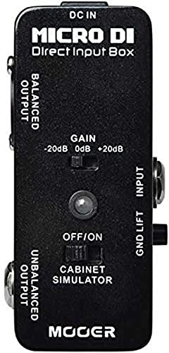 Mooer MICRO DI - Pedal de efectos