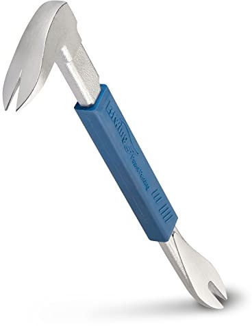 ESTWING Pro Claw Nail Puller - 14 Pry Bar with Forged Steel Construction & No-Slip Cushion Grip - PC360G