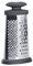 Berghoff 1100194 Rallador ovalado 15.50 cm, color negro y acero inox