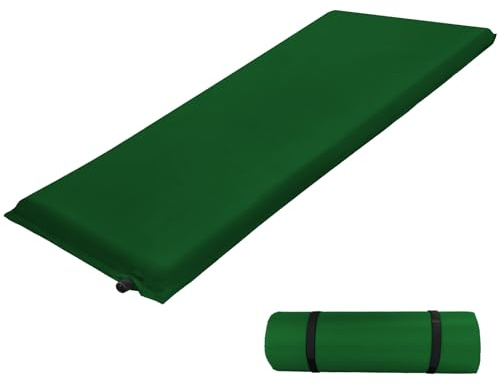 ALPIDEX Isomatte 190 x 60 x 2.5 cm Camping selbstaufblasend Thermomatte | Selfinflating, Schlafmatte, Luftmatratze, isolierend, robust, leicht, Zelt, Outdoor