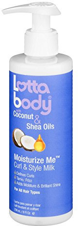 Moisturize Me Curl & Style Milk with Coconut & Shea Oils, 8 fl oz (236 ml), Lottabody