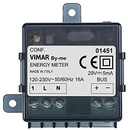Vimar Plana domotica By-me – Potenciometro con sensore energia