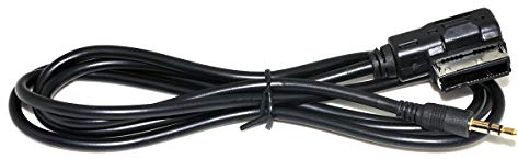 Cablecc Media In AMI MDI a cavo adattatore audio stereo da 3,5 mm Aux per auto, iPhone e cellulare