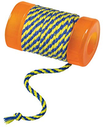 Petstages OrkaKat - Kattleksak - spole - med kattmynta - orange