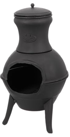 Esschert Ff109 70cm Terrace Heater Cast-Iron - Black