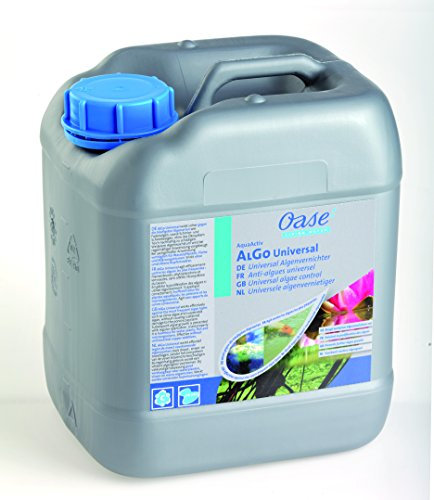 OASE 50545 AquaActiv AlGo Universal Algenvernichter, 5 l - effektiver Algenentferner für Gartenteich / ideal gegen Algen Fadenalgen Schwebealgen Schmieralgen