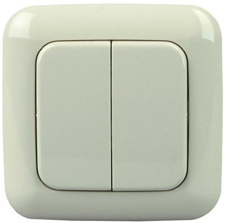 Funkwandsender, 2/4, weiß, KOPP Free Control, Standard