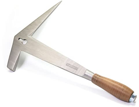 Marteau à ardoise avec poignée en cuir marteau droit droitier pour ardoise