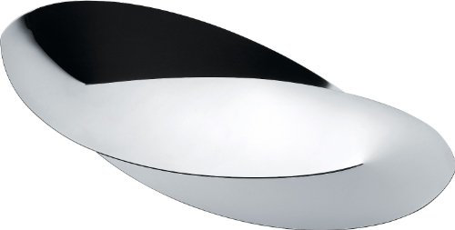 Alessi ABI05 Octave Cestino per Pane e Grissini, Acciaio Inossidabile 18/10, Lucido, Taglia Unica