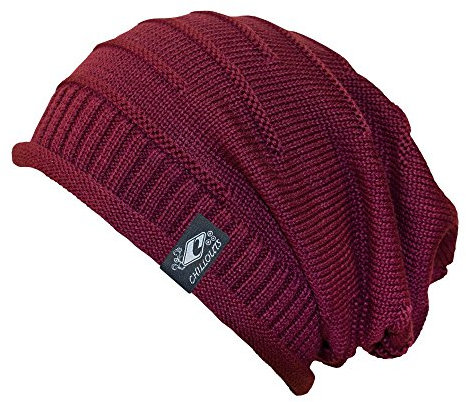 CHILLOUTS Herren 6303 Eri05 Longbeanie, 71 Bordeaux, Einheitsgröße EU