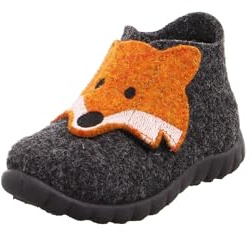 superfit Happy, Pantofole Bimbo 0-24, Grey Lavagna Combination 4700, 20 EU