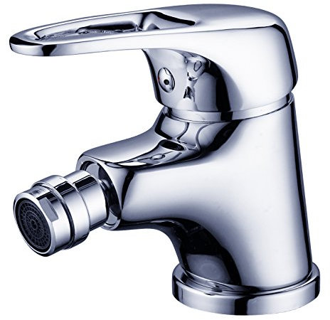 DP Grifería - Grifo de bidet, color plateado, serie Manzano