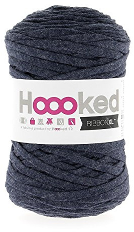 Hoooked Garn (Riverside Jeans) - Bändchengarn - Acryl - Blau - Yarn