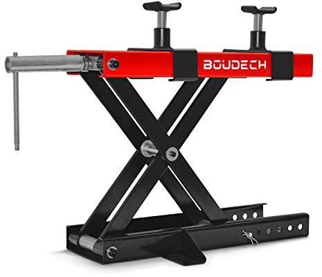 CAVALLETTO ALZAMOTO CRIC SOLLEVATORE MOTO PONTE FINO A 500 KG CERTIFICATO CE