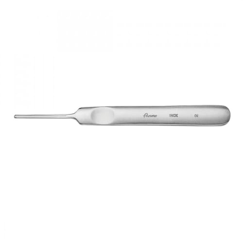 MELCAP Sgorbia per Pedicure Fissa Inox Ferretto Per Rimozione Calli, No 2