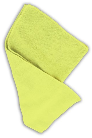Impact LFK700 Microfiber All-Purpose Cloth, 16 Length x 16 Width, Yellow (15 Bags of 12)