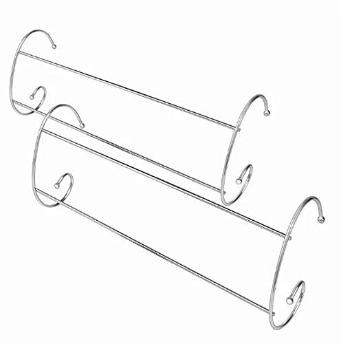 Kühlerlüfter aus Chrom, 2er-Pckg.
