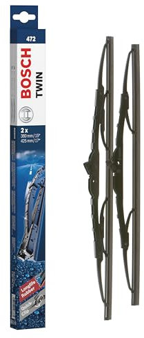 Bosch Scheibenwischer Twin 472, Länge: 350mm/425mm – Set für Frontscheibe