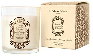 La Sultane de Saba Bougie Fleur d'Oranger 140 g