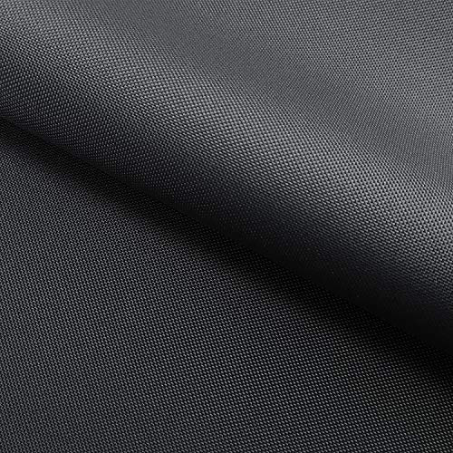 novely® OXFORD 210D PRO - Robuster Möbelstoff - Reißfester Polyesterstoff - Wasserabweisender Outdoor-Stoff - Pflegeleichte Meterware 1lfm | Farbe: 02 Graphit