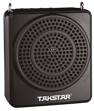 Takstar E188 Mobiler Stimmverstärker/Sprachverstärker, tragbar, Schwarz