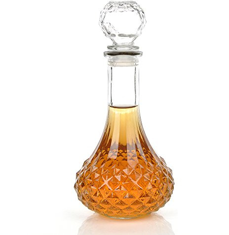 Kloud Cityâ ® Clear 1000 ml Whisky Vin liqueur Carafe avec bouchon