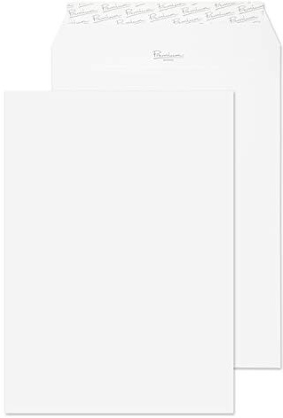 Blake Premium Business | sobres C4 (32.4 x 22.9 cm) | 250 unidades | papel de 120gr | certifcado FSC | sobres con tira autoadhesiva | de oficina/comerciales | blancos | modelo 31891