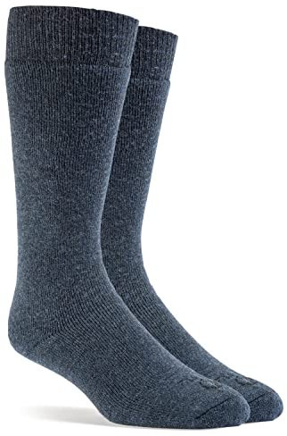 Wundersocks Skisocken & Skitouren [Made in Italy] 78% Merino Wolle, Socken ohne Naht, mulesingfrei, Thermosocken für Herren und Damen, warme Funktionssocken, gepolsterte Kniestrümpfe (Tour 44/46)
